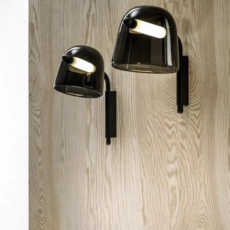 Modern pendant lighting in smoky color | decorative Hanging light