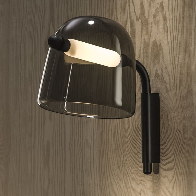 Modern pendant lighting in smoky color | decorative Hanging light