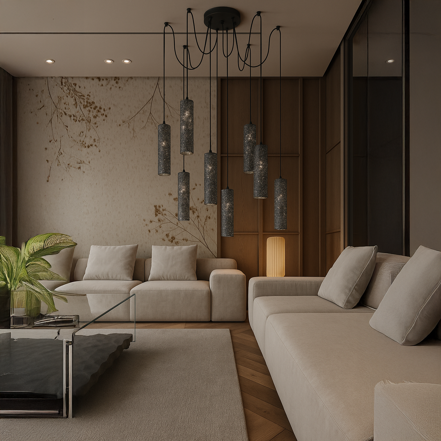 إنارة ديكورية معلقة | MENTALONA