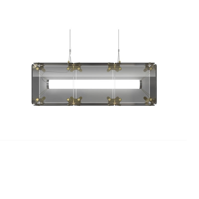 إنارة مودرن معلقة زجاج مدخن