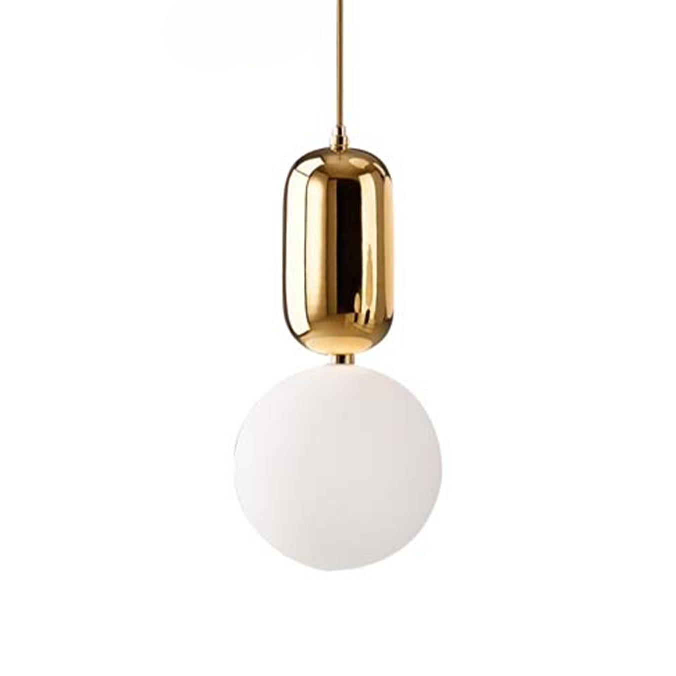 إنارة معلقة معدن وزجاج | Modern Pendant Light