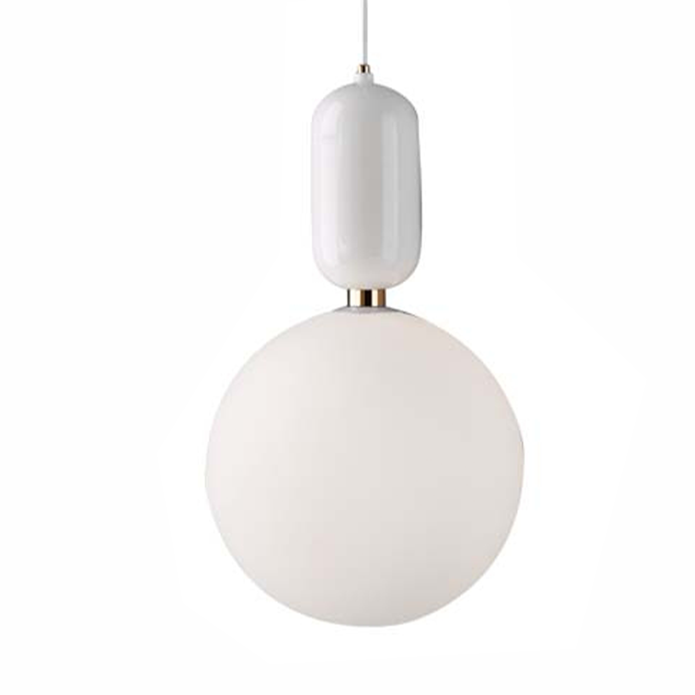 إنارة معلقة معدن وزجاج | Modern Pendant Light
