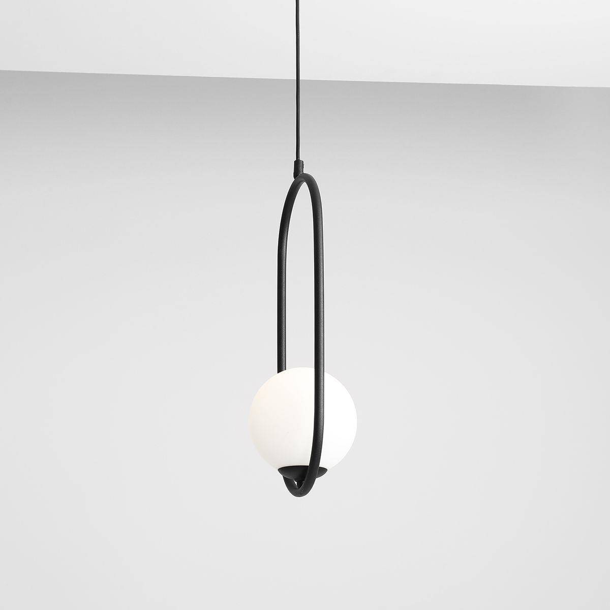 Modern Pendant lamp | Modern suspension lighting with a black frame