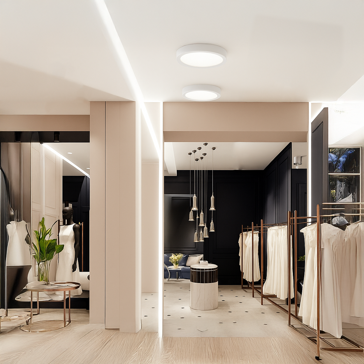 لطش بنل دائري 30 وات دائري