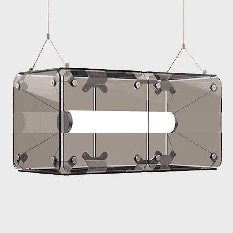 إنارة مودرن معلقة زجاجية فاخرة