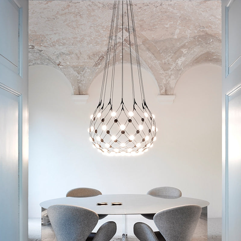 إنارة تعليق ديكوري شبكية كروية