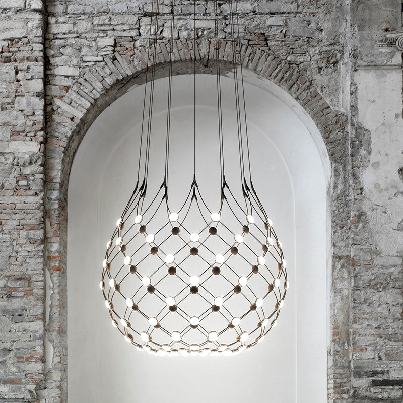 إنارة تعليق ديكوري شبكية كروية