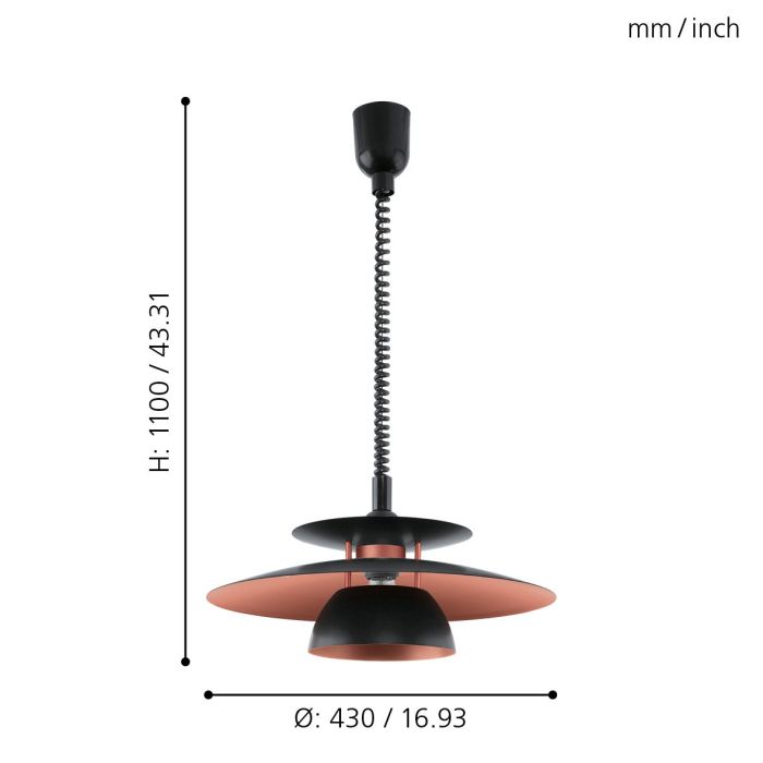 إنارة ديكورية معلقة | BRENDA Pendant Light