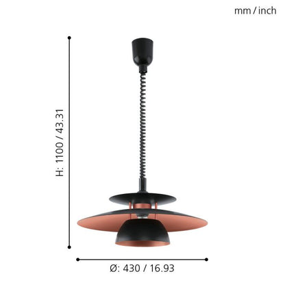 إنارة ديكورية معلقة | BRENDA Pendant Light