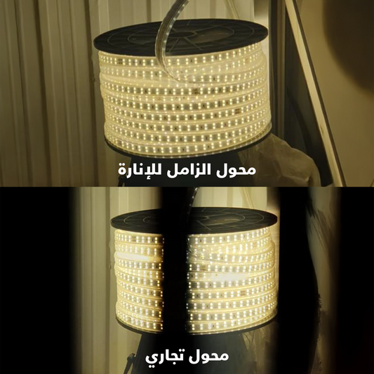 محول شريط إنارة بدون تذبذب | Flicker-Free Strip Light Driver
