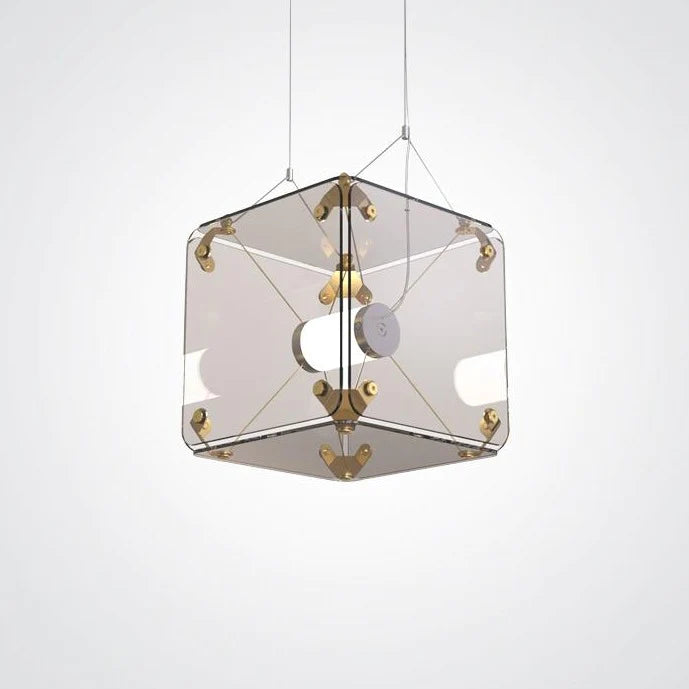 إنارة مودرن معلقة زجاجية فاخرة