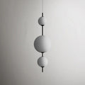 Graduated spherical pendant lighting