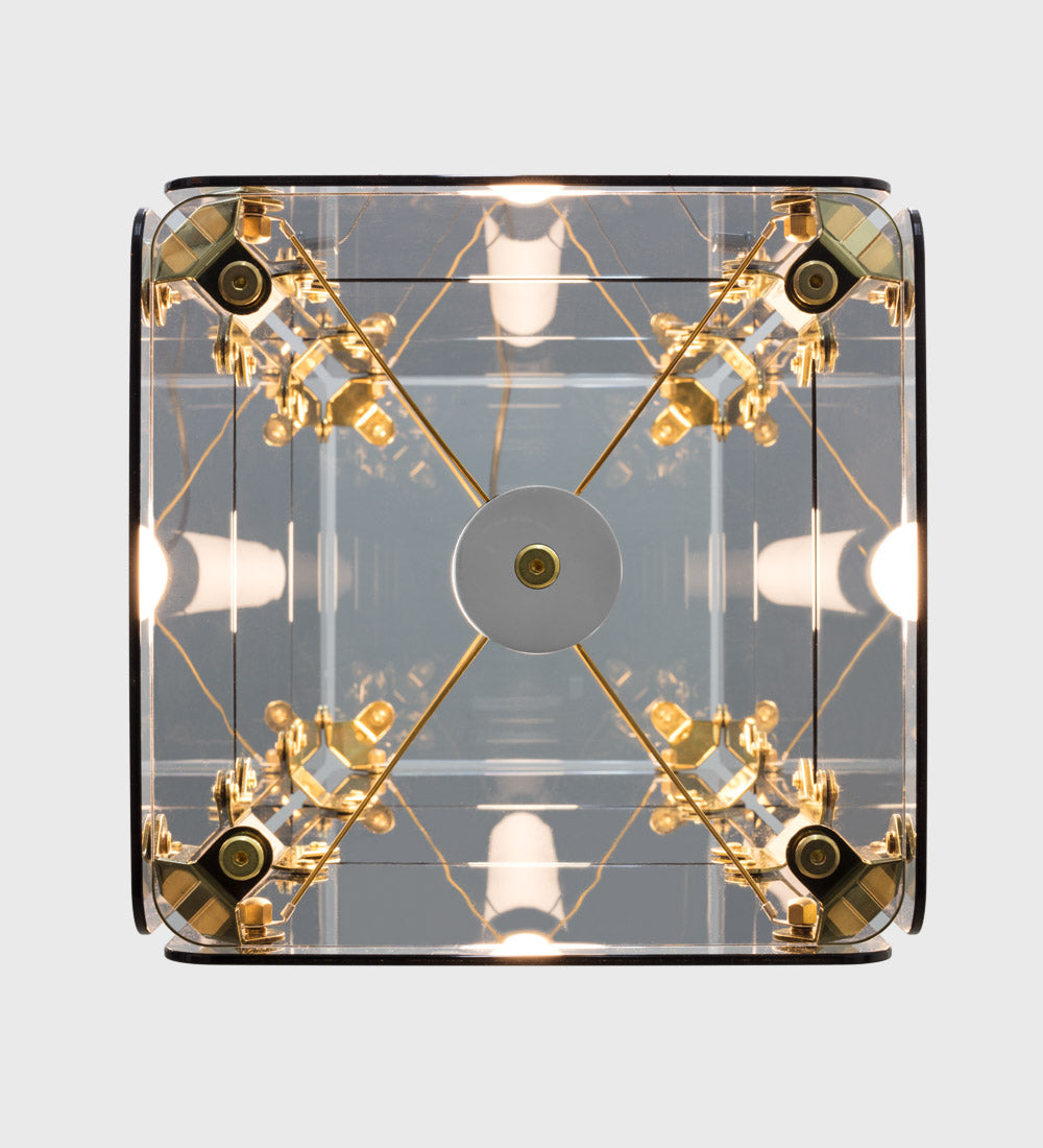 إنارة مودرن معلقة زجاجية فاخرة