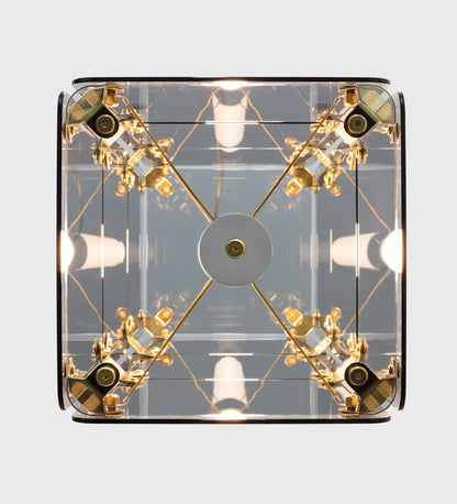 إنارة مودرن معلقة زجاجية فاخرة