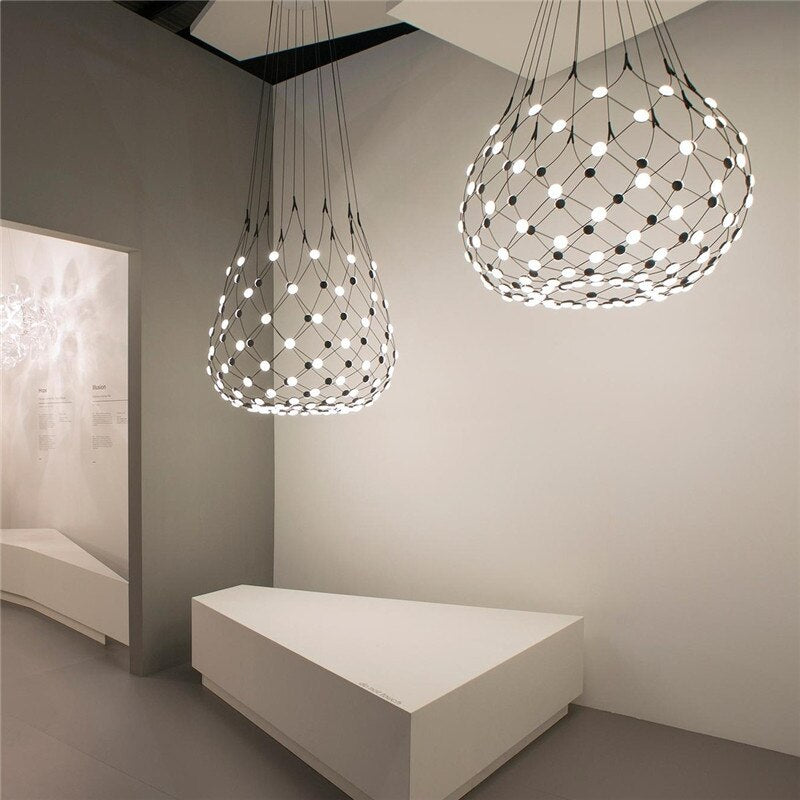 إنارة تعليق ديكوري شبكية كروية