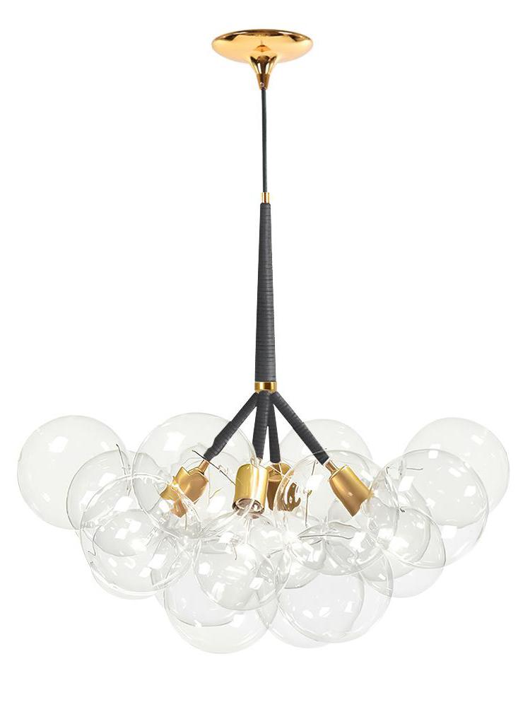 إنارة تعليق بكرات زجاجية