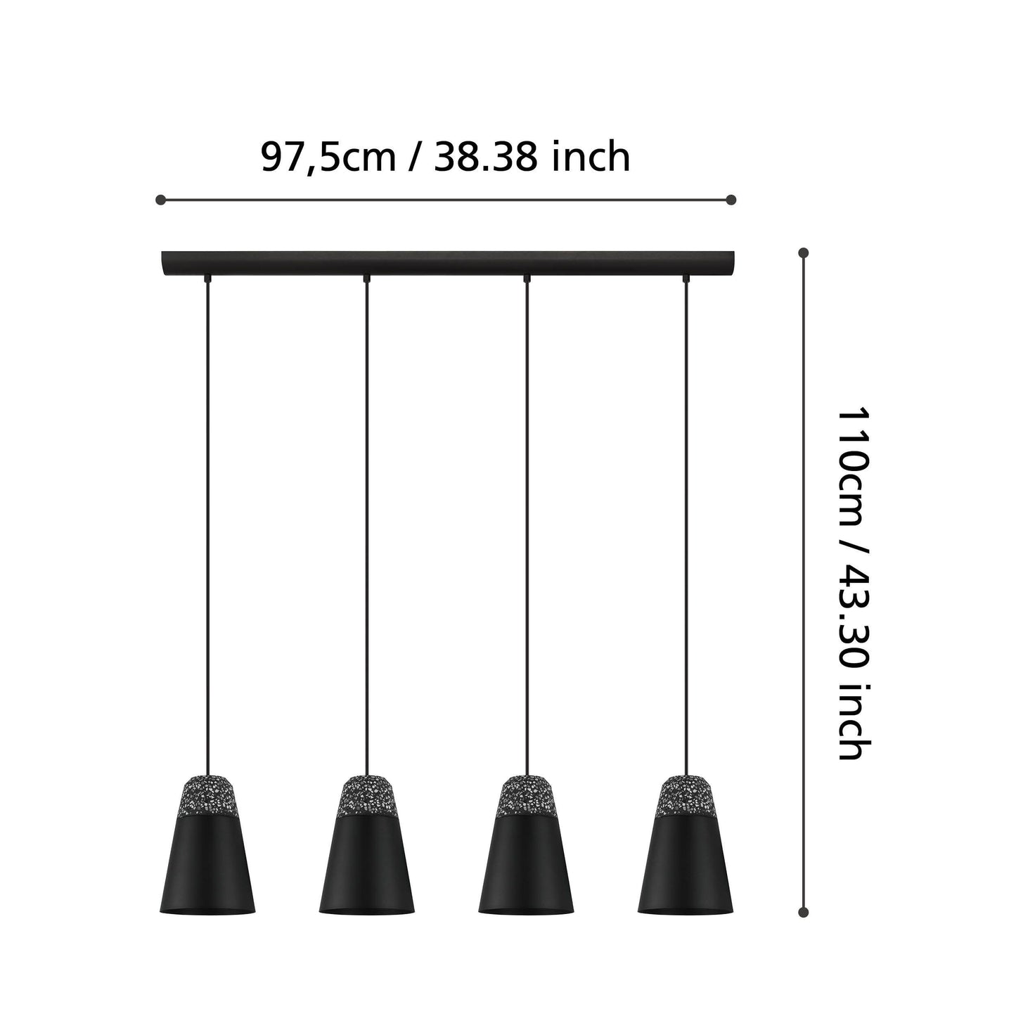 إنارة ديكورية معلقة | CANTERRAS Indoor Pendant Light
