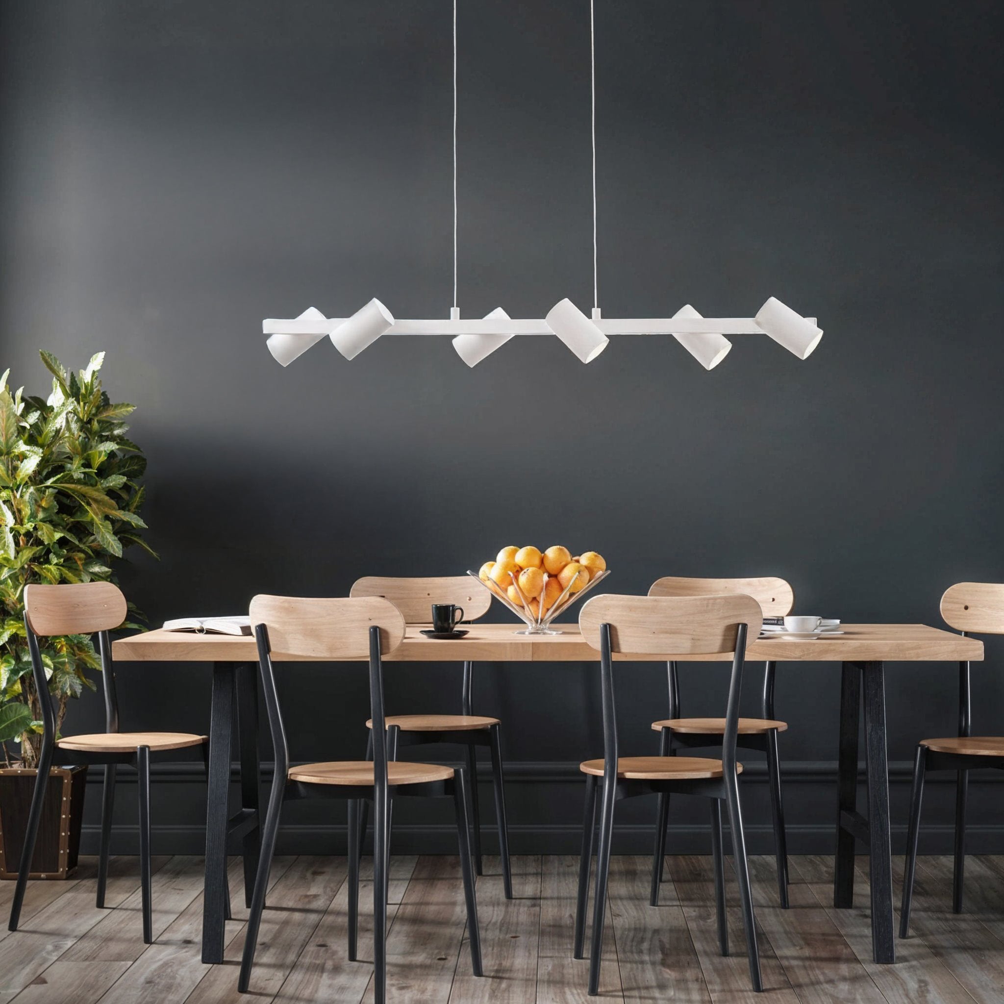 إنارة ديكورية معلقة بيضاء | GATUELA