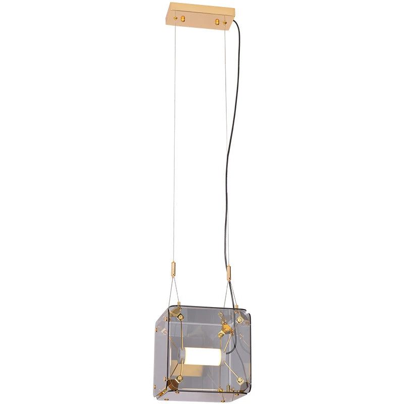 إنارة مودرن معلقة زجاجية فاخرة