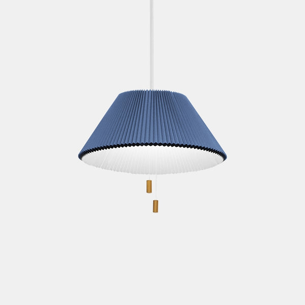 Blue Fabric Suspension Lighting | decorative Hanging light