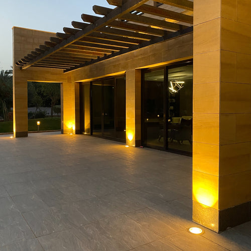 إنارة أرضية | inground light