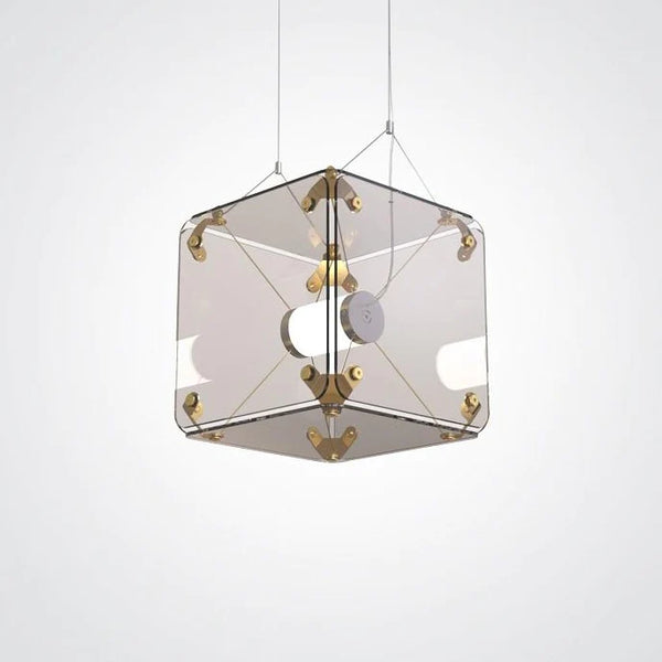 Modern hanging smoked glass lighting | Luxury Modern Pendant Lamp