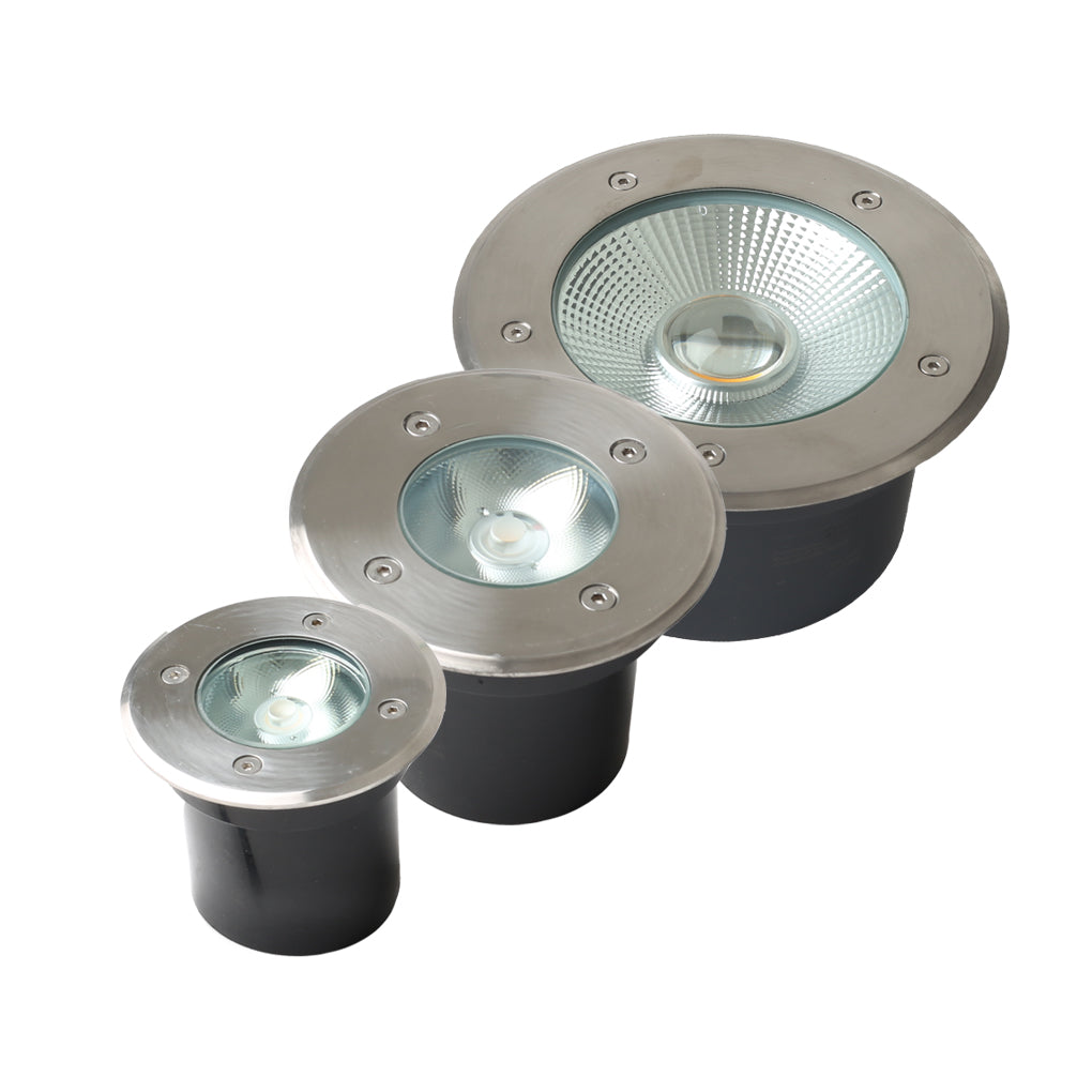 انارة ارضية خارجية للحدائق والممرات